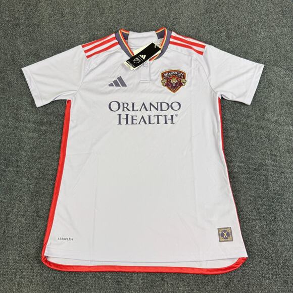 Orlando City SC Adidas Away Jersey Womens Size Small 24/25 MLS Soccer IP6011 NWT - Picture 2 of 9
